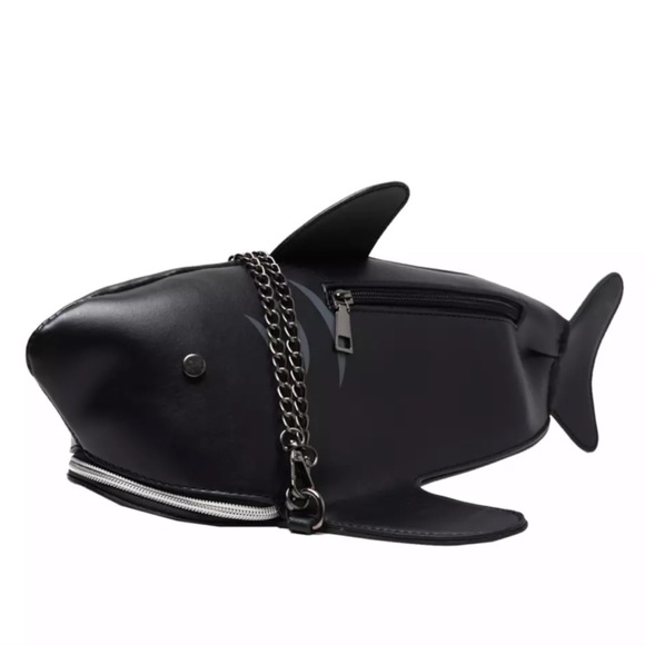 Shark Crossbody / Backpack - Picture 2 of 5